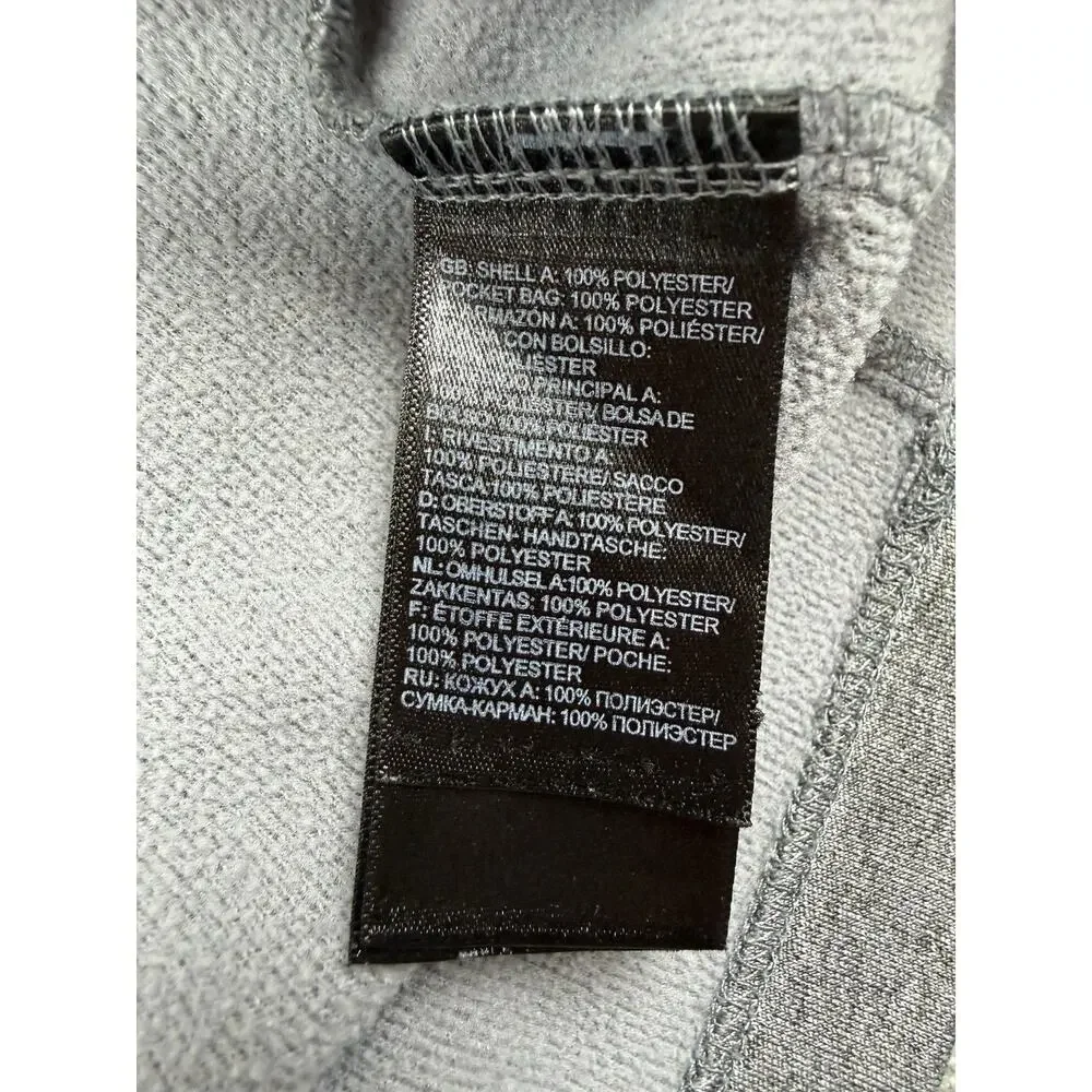 The North Face 1/4 Zip Pullover Mens XXL Gray FlashDry Lightweight Fleece